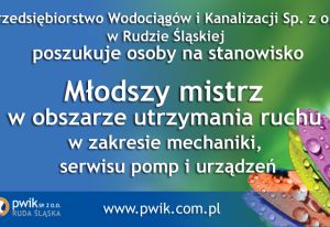 Młodszy mistrz w obszarze utrzymania ruchu w zakresie mechaniki, serwisu pomp i urządzeń